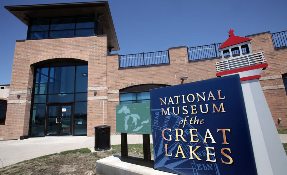 Exterior of the National Museum of Great Lakes building