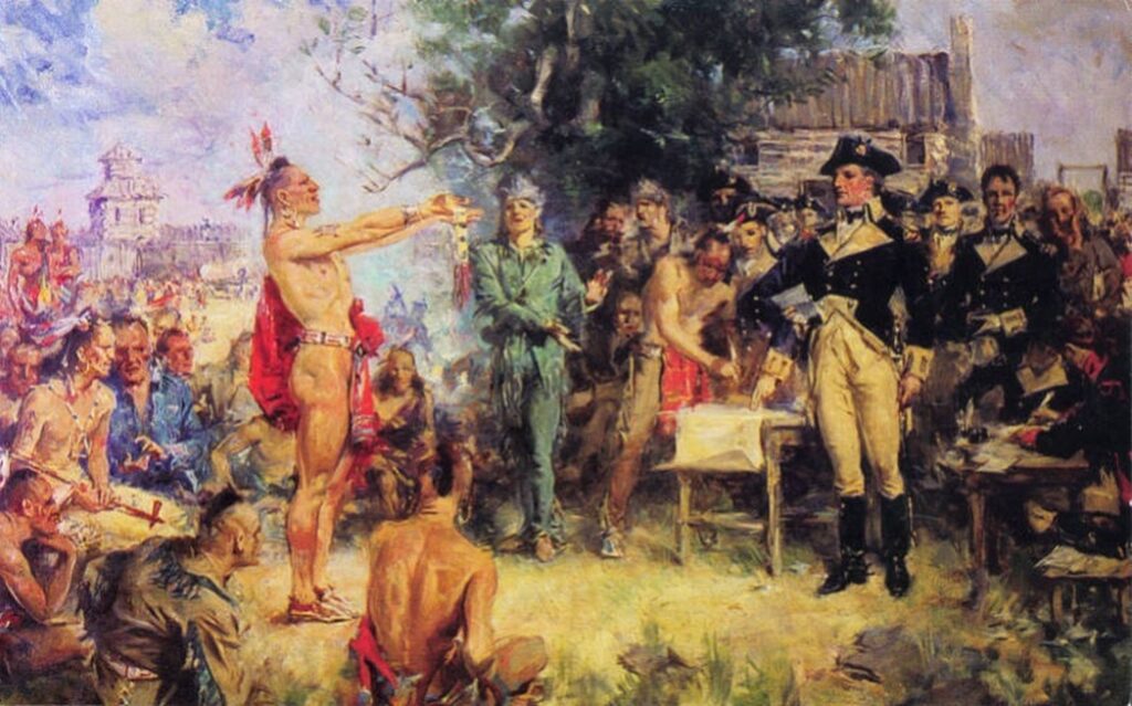 treaty of greenville painting