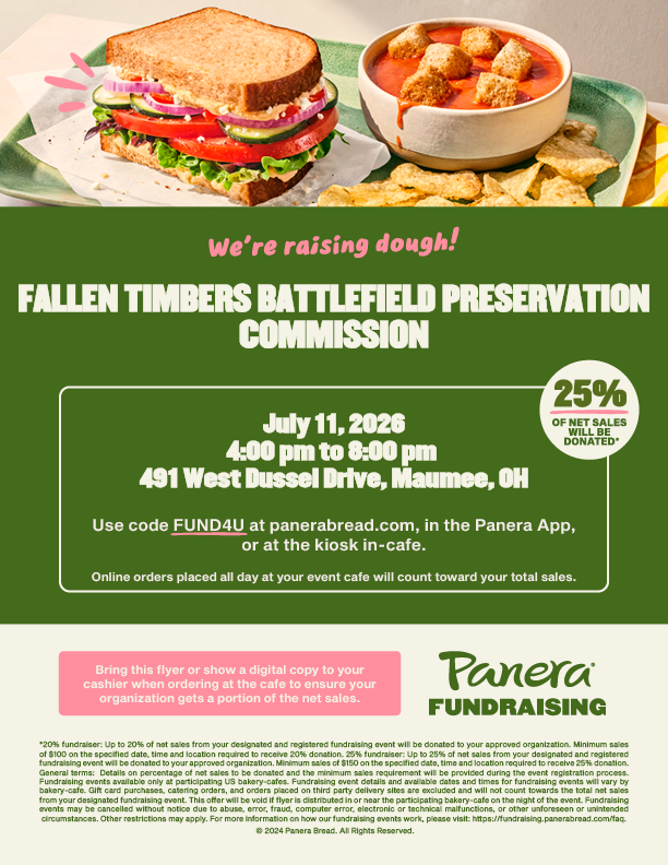 panera fundraiser flyer